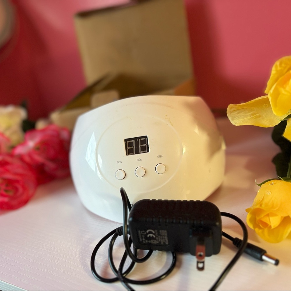 White LED Nail Lamp